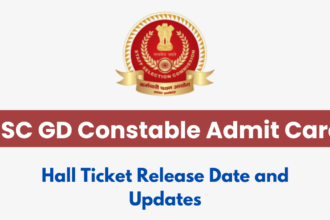 SSC GD Constable Admit Card 2025