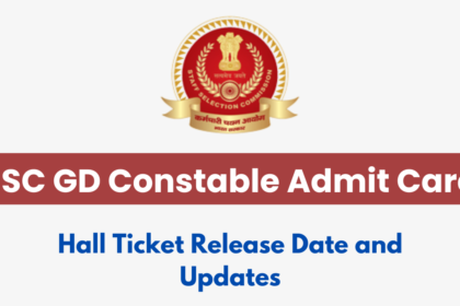 SSC GD Constable Admit Card 2025