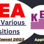 KEA Recruitment 2025