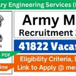 Army MES Recruitment 2025