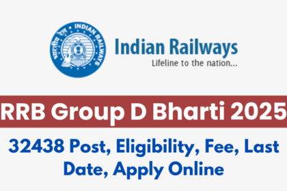 RRB Group D Bharti 2025 for 32438 Post, Eligibility, Fee, Last Date, Apply Online