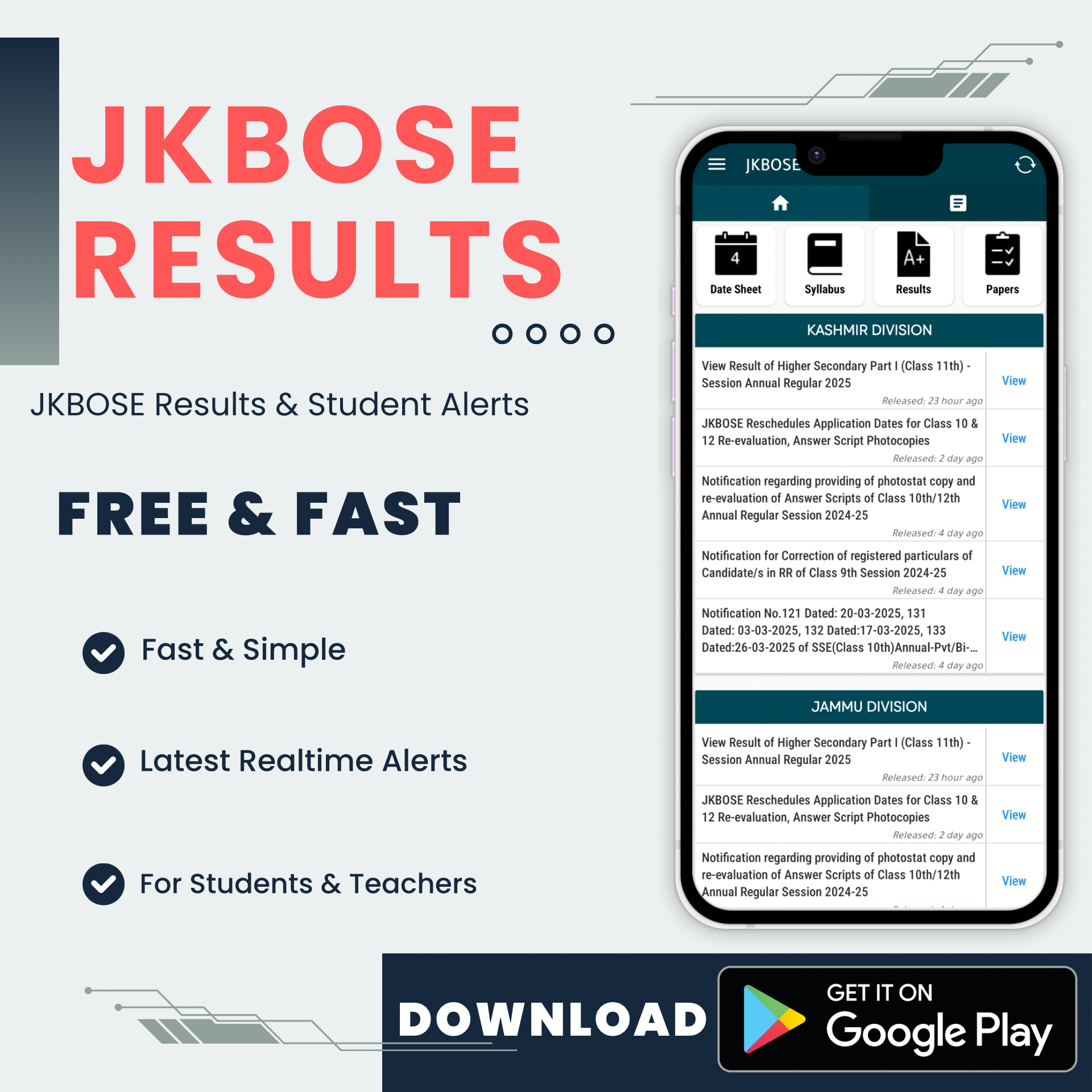 JKBOSE 11th Result 2025 Expected Soon, Website Error Resolved