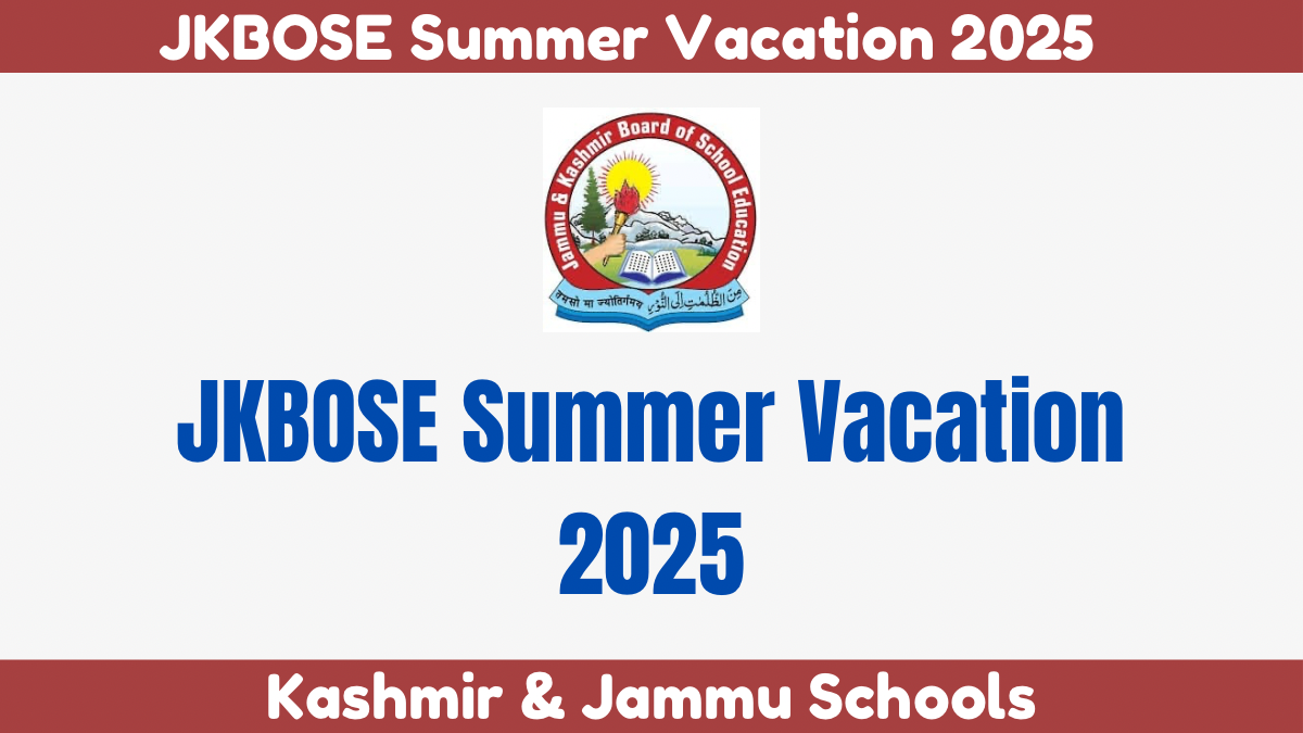 Summer Vacation 2025 in Kashmir Update By Education Minister Sakina Itoo